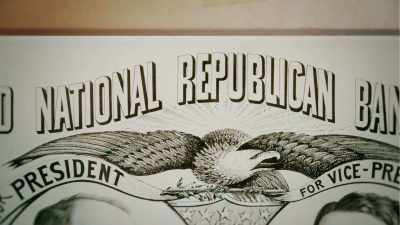 - In those days, to
break into a party, - Theodore Roosevelt
