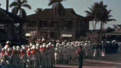 In three days,
they capture the island - The Pacific War in Color