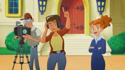 In three, two... - Curious George: Royal Monkey