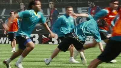 In training, if the boss doesn't call
a foul or whatever, - Take the Ball, Pass the Ball