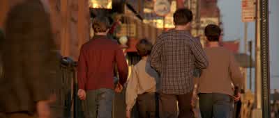 In truth we were all surprised by Michael's actionsBut in his mind losing that game meanthanding a feeling of victory to a girl in a wheelchairwas more than the right thing to do - Sleepers