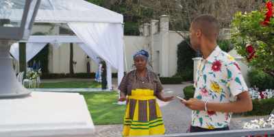 [in Tswana] Look, don't you dare
involve yourself in her mess. Okay? - How to Ruin Christmas