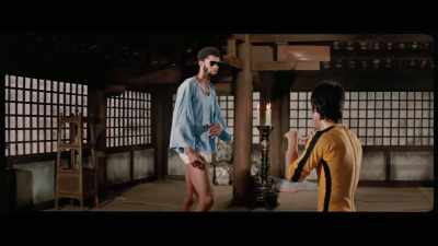 'In understanding and matching
the Guardian's advantage over him - The Final Game of Death
