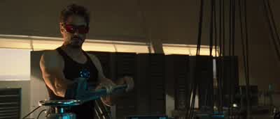 In which case the nucleus would be here. - Iron Man 2