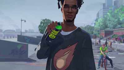 ♪ In my world the view swerve
Never looking back ♪ - Entergalactic