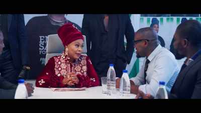 [in Yoruba] A goat - King of Boys: The Return of the King