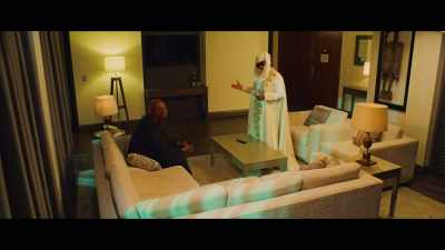 [in Yoruba] Coming and
going like a pauper - King of Boys: The Return of the King