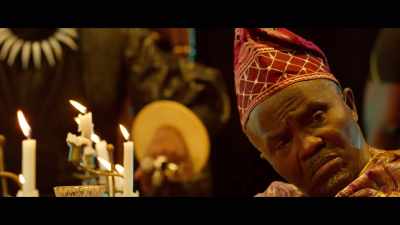 [in Yoruba] There's no one
like me! I am irreplaceable! - King of Boys: The Return of the King