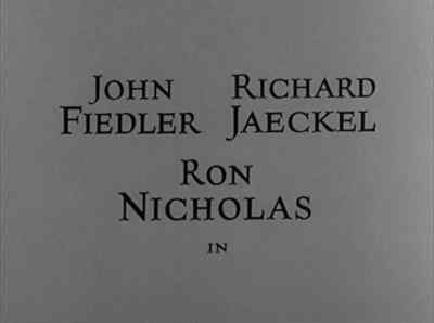 INCIDENT IN A SMALL JAIL - Alfred Hitchcock Presents