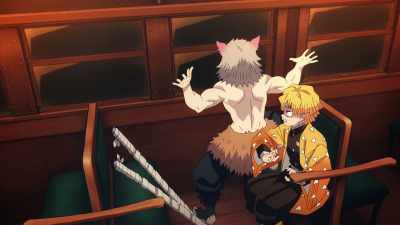 Incredible! I'm actually
inside of this titan! - Demon Slayer -Kimetsu no Yaiba- The Movie: Mugen Train