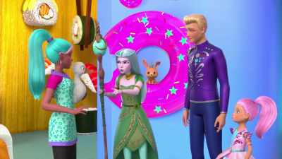 Indeed I am.
But you, you are a Glyph! - Barbie: A Touch of Magic