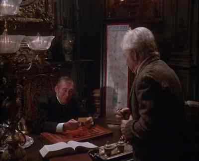 - Indeed he is.
- Yes, sir. - Sherlock Holmes in New York