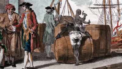 Indentured servants
filled out their time. - Benjamin Franklin