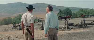 Indian came up
on that hill just now. - Flaming Star