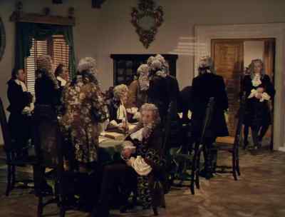 - Indians!
- Quiet, Baron. - The Golden Coach