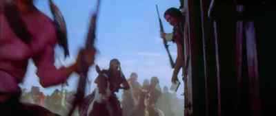 (Indians yelling) - McLintock!