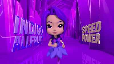 Indigo Allfruit -- Speed Power. - Rainbow Rangers
