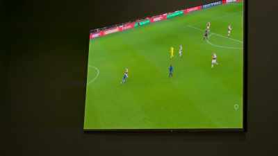 [indistinct announcement from TV] - All or Nothing: Manchester City