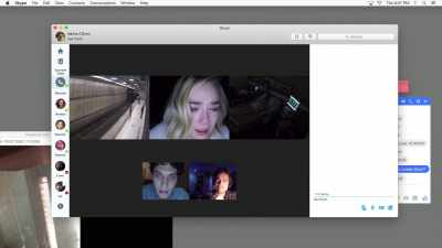 (INDISTINCT ANNOUNCEMENTS
OVER PA) - Unfriended: Dark Web