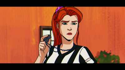 - [indistinct chatter]
- [blowing whistle] - X-Men '97