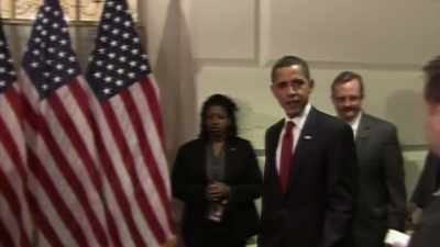 -(INDISTINCT CHATTER)
-(CAMERA SHUTTER CLICKING) - Obama: In Pursuit of a More Perfect Union