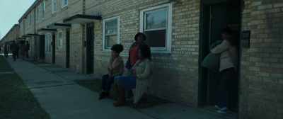 -[indistinct chatter]
-[dog barking] - Candyman