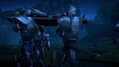 -[indistinct chatter]
-[horse snorts] - Wizards: Tales of Arcadia