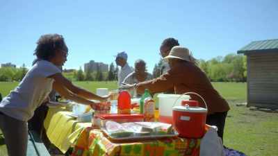 (indistinct chatter)
(laughter) - Black Life: Untold Stories