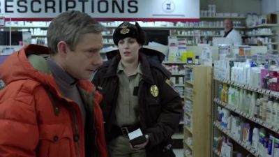 [Indistinct chatter on radio] - Fargo