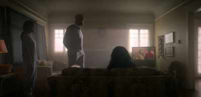 [indistinct chatter on TV] - Gray Matter