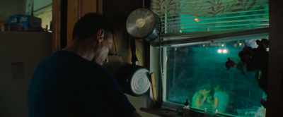 [indistinct chatter on TV] - Red Rocket