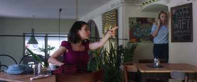 [indistinct chatter on TV] - The Spy Who Dumped Me