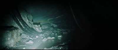 [indistinct chatter over pa] - Underwater