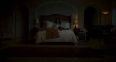 [indistinct chatter over TV] - Bed Rest