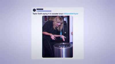 [indistinct chatter] - Taylor Swift vs Scooter Braun: Bad Blood