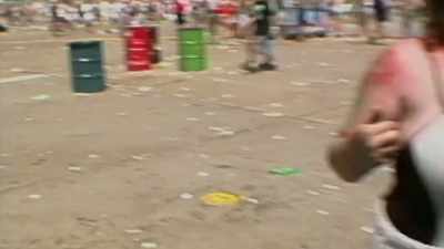 (INDISTINCT CHATTER) - Woodstock 99: Peace Love and Rage