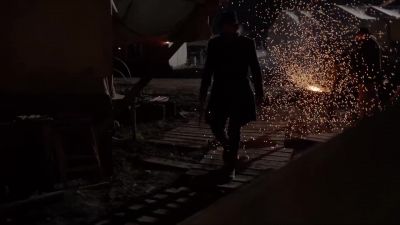[INDISTINCT CHATTER] - Hell on Wheels