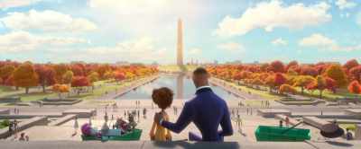 (INDISTINCT CHATTER) - Spies in Disguise