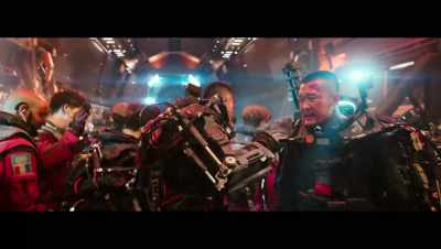 [indistinct chatter] - The Wandering Earth