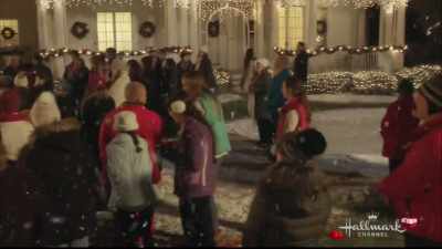 [indistinct chatter] - Christmas at Pemberley Manor