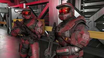[indistinct chatter] - Red vs. Blue: Restoration