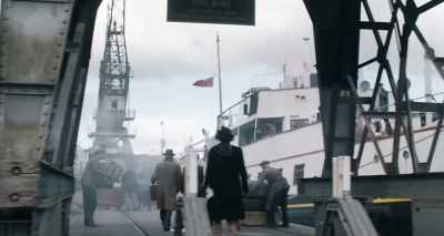 - [INDISTINCT CHATTER]
- [SEAGULLS SQUAWK] - The Guernsey Literary and Potato Peel Pie Society