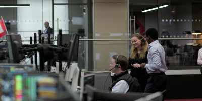 -(INDISTINCT CHATTER)
-(TELEPHONE RINGING) - Industry