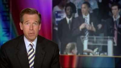 -(INDISTINCT CHATTER)
-...the question of his race - Obama: In Pursuit of a More Perfect Union