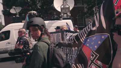 -[indistinct chatter]
-[whistle blowing] - White Right: Meeting the Enemy