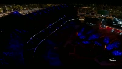 (indistinct chattering, cheering) - Elton John Live: Farewell from Dodger Stadium