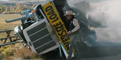 (INDISTINCT CHATTERING ON RADIO) - Yellowstone