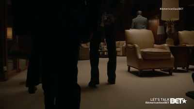 (indistinct cheering on TV) - American Soul