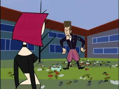 -(INDISTINCT CLAMOR)
-Oop. Oh, no. Gotta start over. - Clone High