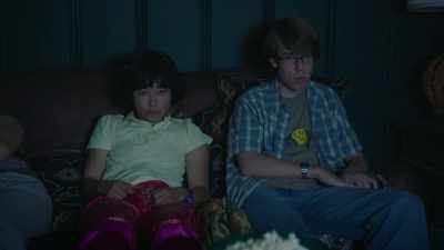 [indistinct conversation on TV] - PEN15